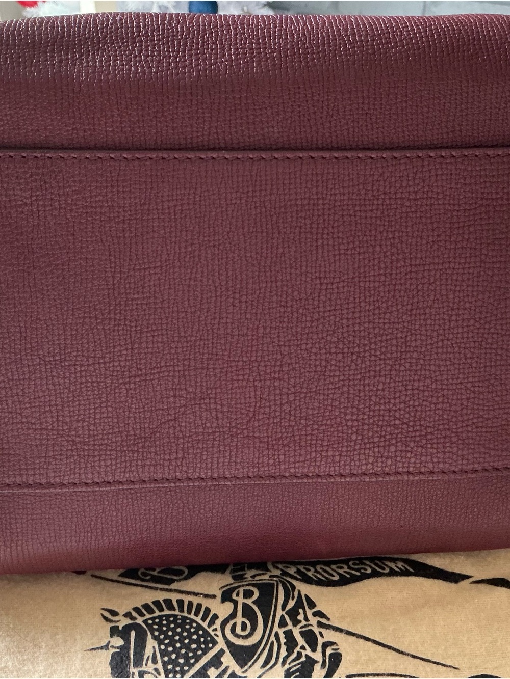 Burberry House Check Leather Small Canterbury tote - Picture 6 of 10